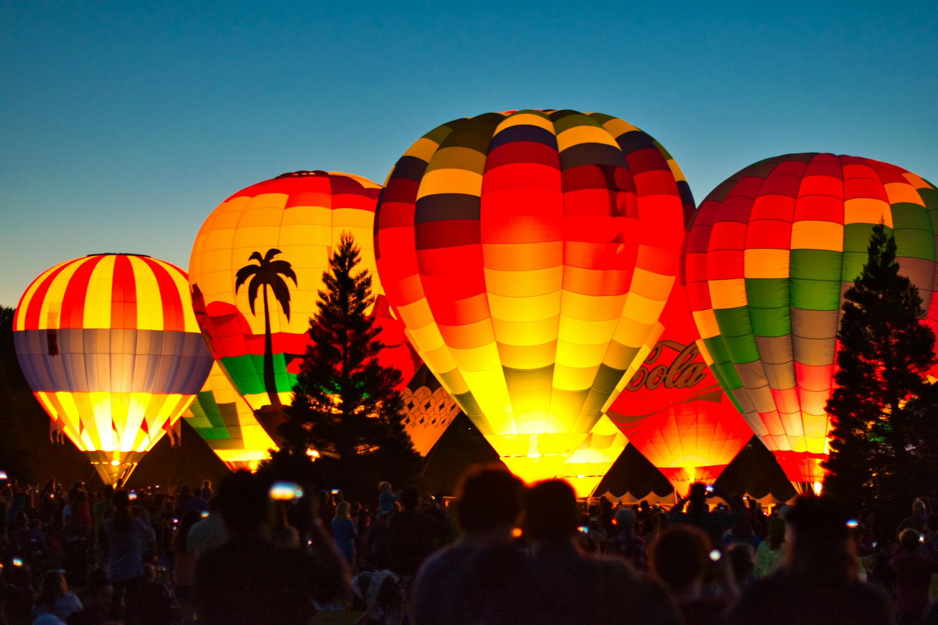 Hot air balloons rides in London